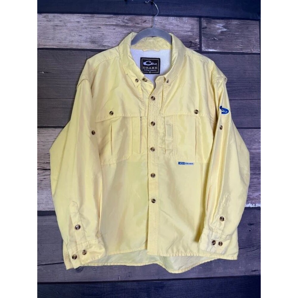 Yellow Drake Button Down Boys Long Sleeve16